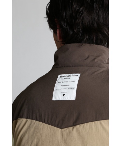 S+ ベスト ジレ 「S＋(エスプラス)」リバーシブルボアベスト メンズ