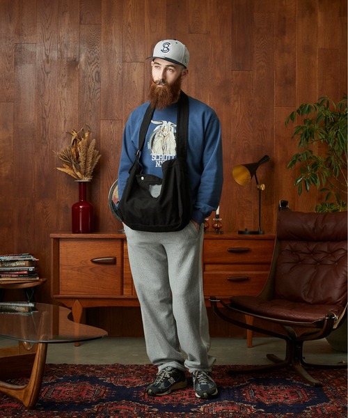 Schott ショット COLOR FLOCKY GOAT CREW SWEAT トレーナー Schott N.Y.C トレーナー スウェット Schott/ショット/COLOR