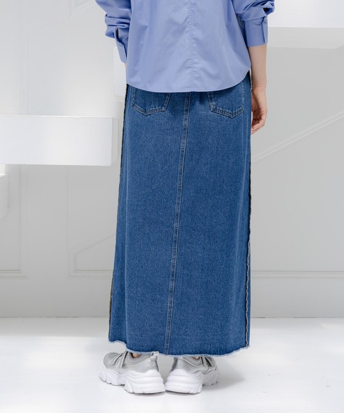 LAKOLE（ラコレ） デニムスカート アウトシームデニムスカート