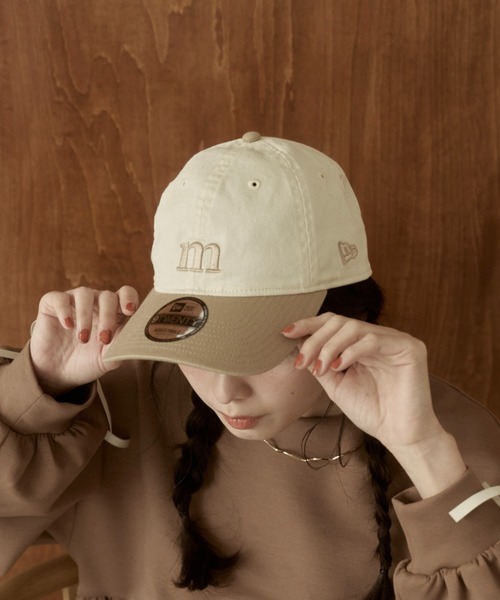 帽子 tomoi moi tytto キャップ 帽子 × NEW ERA ロゴキャップ レディース