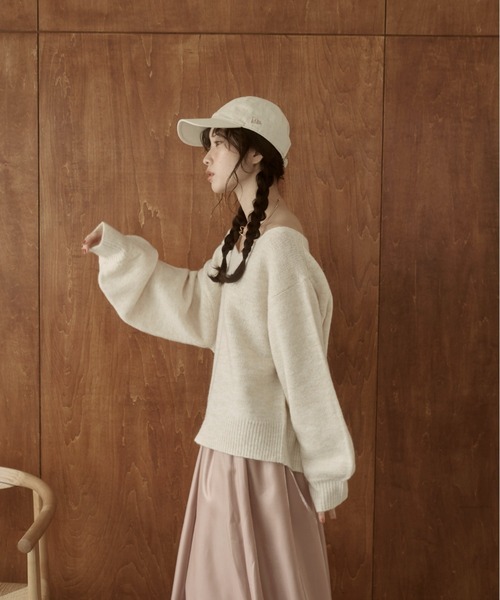 帽子 tomoi moi tytto キャップ 帽子 × NEW ERA ロゴキャップ レディース