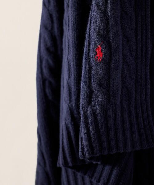 ラルフローレン　ハーフブランケット　インディゴブルー Avril ハーフ ブランケット | RALPH LAUREN HOME/ラルフ