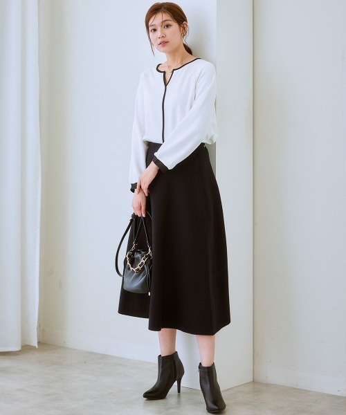 d.i.a スカート 7days Life Styling スカート フレアニットスカート（毛玉になりにくい