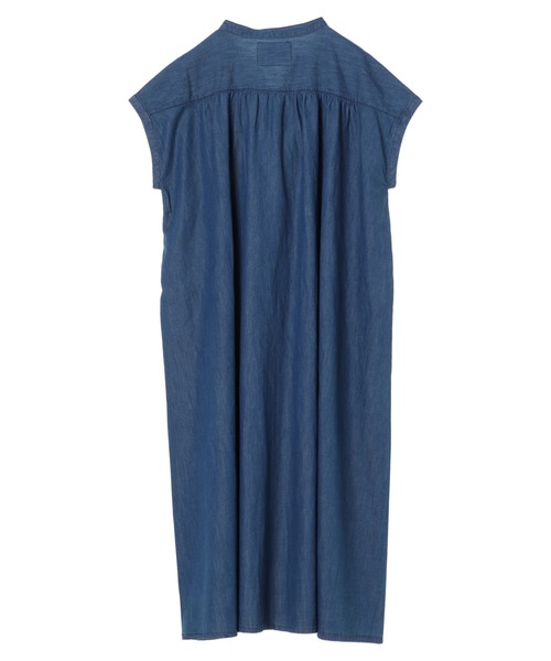 [AMERICAN HOLIC] короткий рукав One-piece MEDIUM индиго голубой женский 