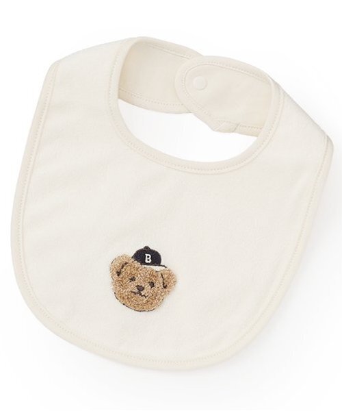 petit main スタイ よだれかけ クマアップリケスタイ : ZOZOTOWN Yahoo