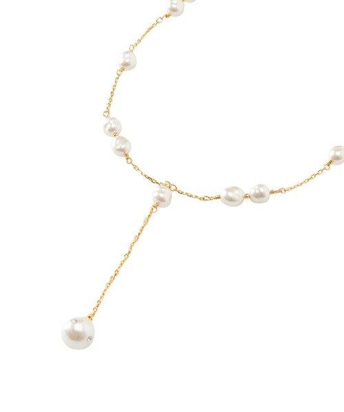 ANAYI（アナイ） ネックレス バロックパールドロップネックレス 