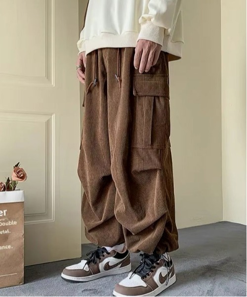 ナンバーナイン　AW09 コーデュロイ　カーゴパンツ　3×32 ナンバーナイン AW09 コーデュロイ カーゴパンツ 3×32 - メルカリ