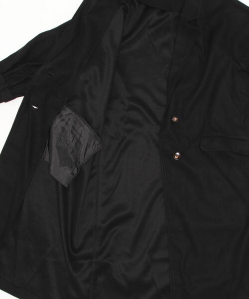 「alotta」 チェスターコート L モカ レディース_画像3