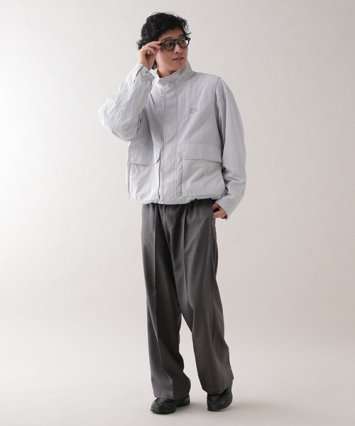 ナイロンジャケット マルチポケット2WAYナイロンジャケット/ベスト メンズ | RAGEBLUE | 10