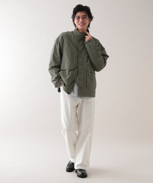 美品 L MARK&LONA 2wayナイロンジャケット ベスト 袖取り外し可能 MARK&LONA ダウンジャケット2WAY 袖取り外し可 ゴルフ ダウンベスト