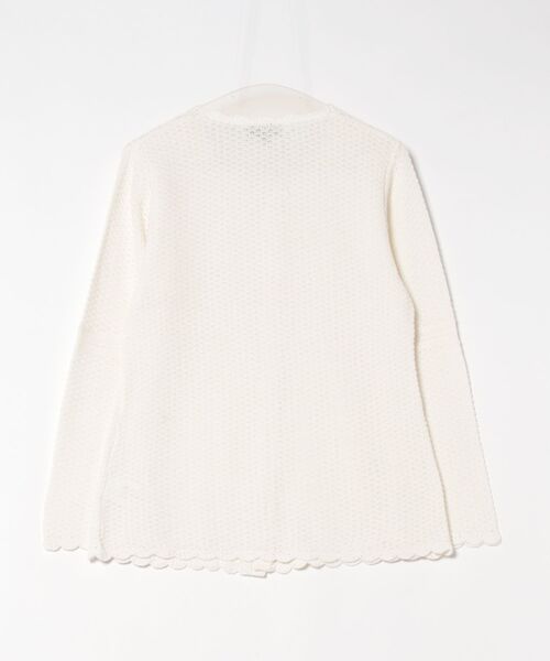 A.P.C. 半袖カーディガン S ホワイト A.P.C. アーペーセー レディース 半袖Tシャツ BOXY MICRO LOGO T