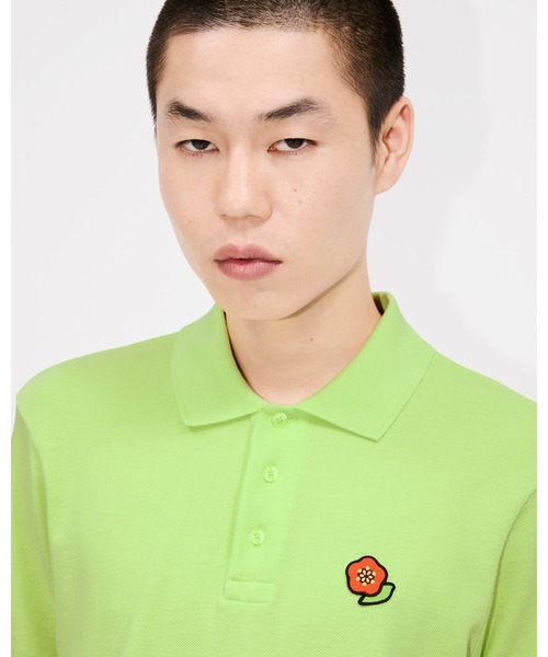 【KENZO】ケンゾー KENZO Pop エンブロイダリー ポロシャツ KENZO ポロシャツ 'KENZO Pop' エンブロイダリー スリム ポロ
