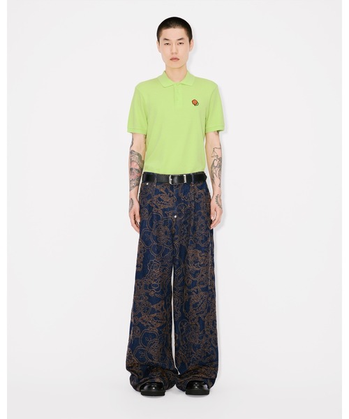 KENZO ポロシャツ 'KENZO Pop' エンブロイダリー スリム ポロ