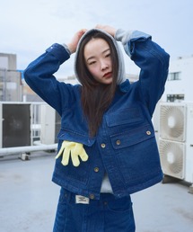 common gull products. デニムジャケット gジャン 街のデニム