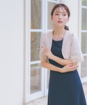 カーディガン ボレロ 結婚式 ショート丈 半袖...の詳細画像2