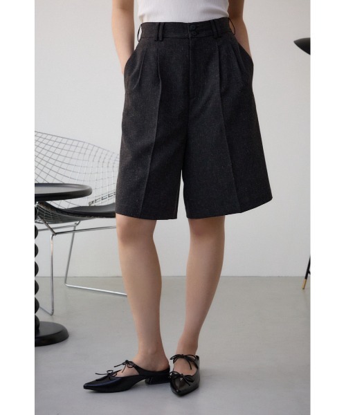 ミカノガール、ブルー、ハーフパンツ、丈50cm AZUL BY MOUSSY（アズールバイマウジー） ハーフパンツ スラックス