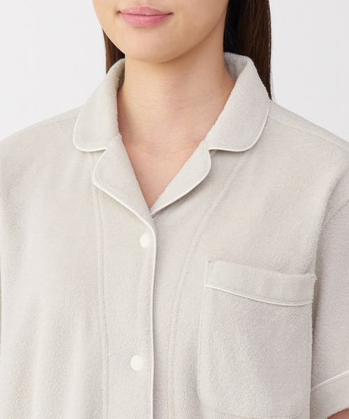 無印良品（MUJI） パジャマ ルームウェア 婦人 着るタオル 両面パイル