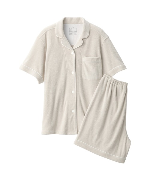 無印良品（MUJI） パジャマ ルームウェア 婦人 着るタオル 両面パイル