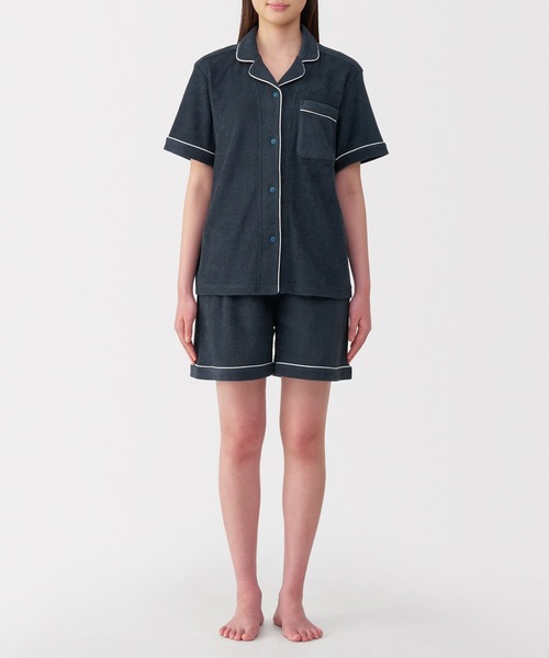 無印良品（MUJI） パジャマ ルームウェア 婦人 着るタオル 両面パイル