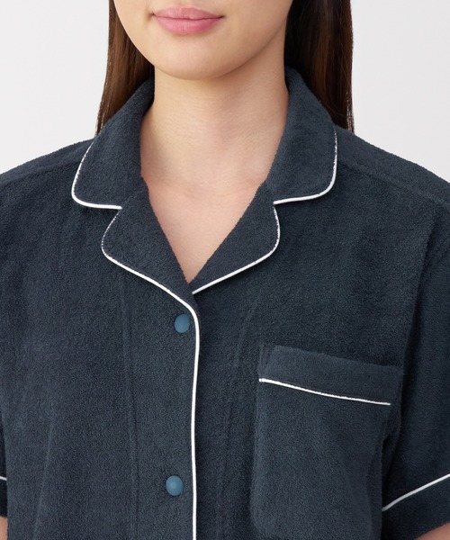 無印良品（MUJI） パジャマ ルームウェア 婦人 着るタオル 両面パイル