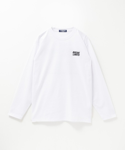 tシャツ T-GRAPHICS メッセージプリント長袖Tシャツ メンズ