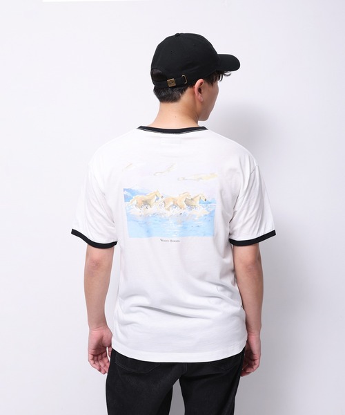 tシャツ HORSE” Shuhei Koki 半袖T レディース メンズ tシャツ HORSE” Shuhei Koki 半袖T レディース メンズ