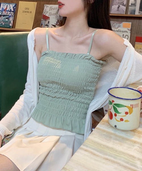 TheVirgins キャミソール 楽天市場】【最大50%OFFクーポンで,1195円】フロントVカット