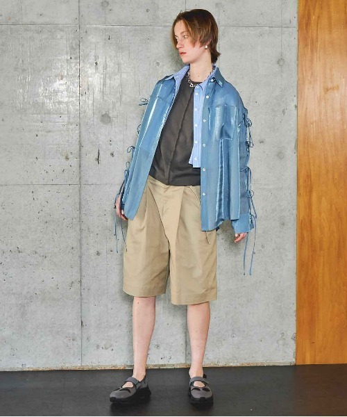 MAISON SPECIAL タンクトップ ノースリーブ Cutoff Sleeveless