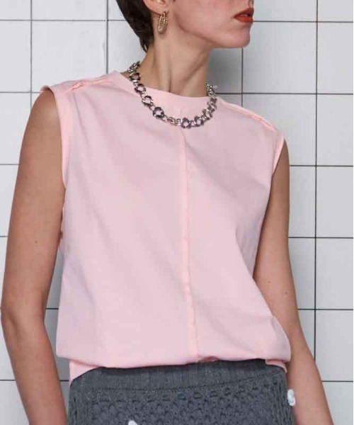 MAISON SPECIAL タンクトップ ノースリーブ Cutoff Sleeveless