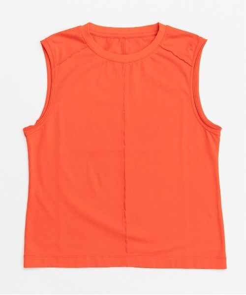 タンクトップ ノースリーブ Cutoff Sleeveless Tops/カットオフノースリーブトップス「MAISON SPECIAL/メゾンスペシャ Cutoff Sleeveless Tops/カットオフノースリーブトップス