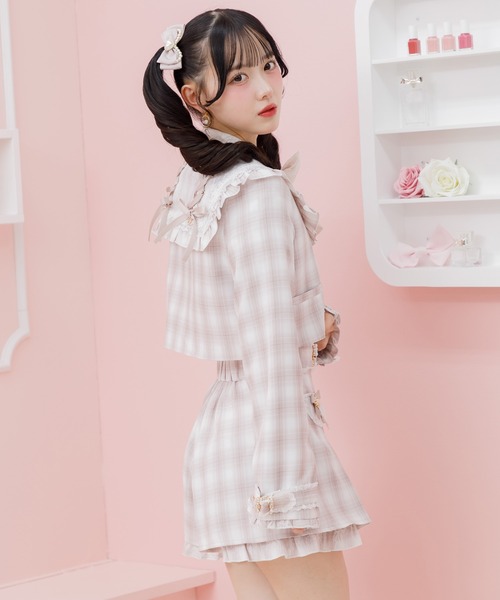 ROJITA（ロジータ） コート アウター セーラーショート衿ジャケット