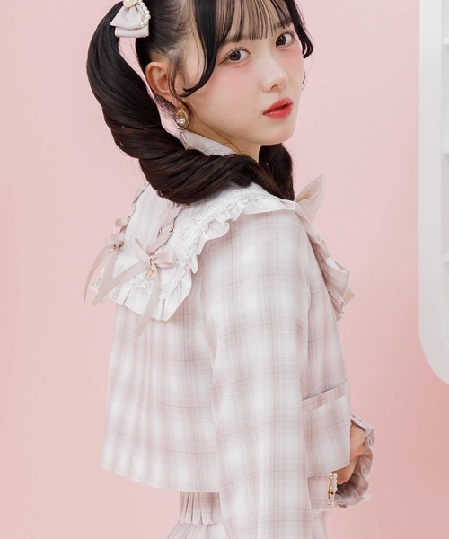 ROJITA（ロジータ） コート アウター セーラーショート衿ジャケット