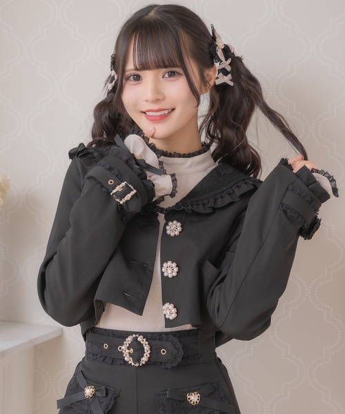 ROJITA（ロジータ） コート アウター セーラーショート衿ジャケット