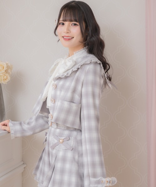 ROJITA（ロジータ） コート アウター セーラーショート衿ジャケット