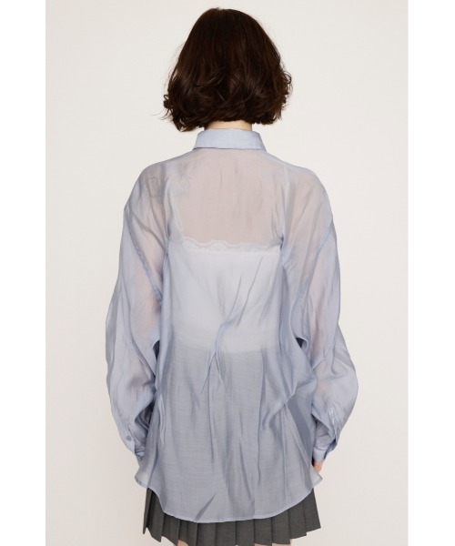 SLY シアーブラウス SLY ブラウス シャツ SHEER TUCKED SH シアー タックド シアー
