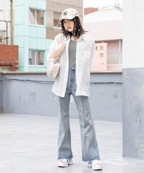 repipi armario（レピピアルマリオ） パンツ 「接触冷感」COOLデニム