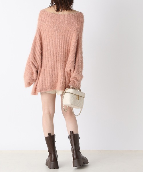 「Heather」 ドルマンスリーブニット FREE ベージュ レディース_画像7