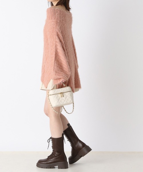 「Heather」 ドルマンスリーブニット FREE ベージュ レディース_画像8