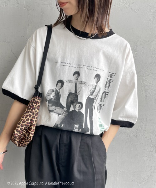 THE BEATLES ザ ビートルズ フォトプリントTシャツ THE BEATLES ザ ビートルズ フォトプリントTシャツ（Tシャツ