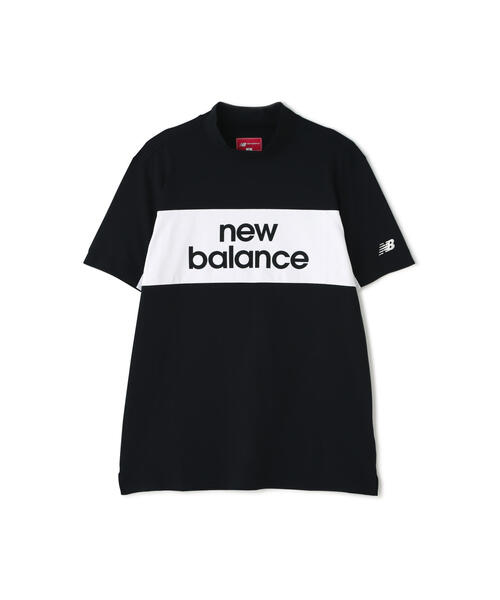 New Balance Golf ニューバランスゴルフ モックネックTシャツ 1 New Balance Golf tシャツ 「new balance golf」接触冷感 UV