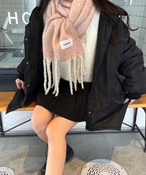 [nemne store] блузон MEDIUM слоновая кость женский 