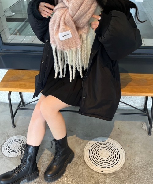 [nemne store] блузон MEDIUM слоновая кость женский 