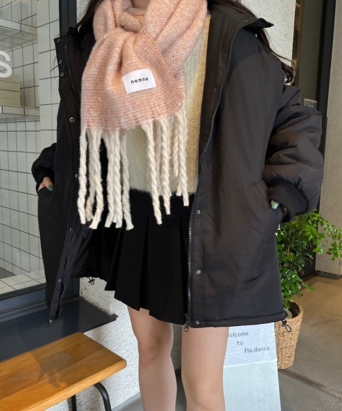 [nemne store] блузон MEDIUM слоновая кость женский 