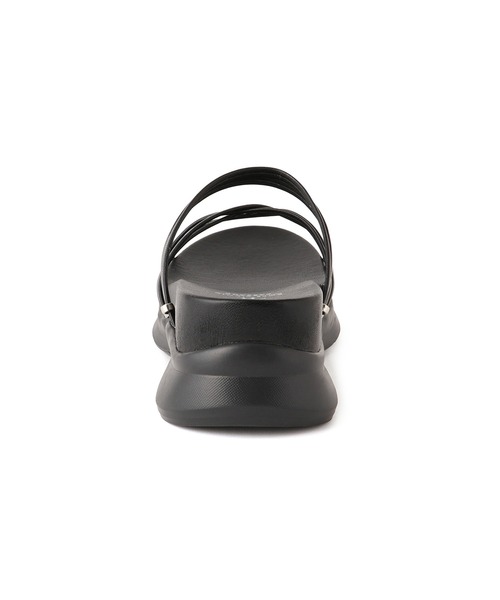 レディース 新品未使用 ROPE ブラック ミュール ゴールドリング