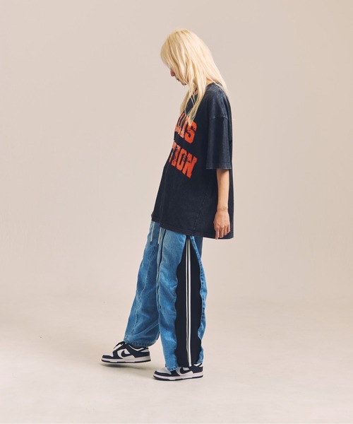 00s JACKROSE スパイラルジップデニム GALLIS ADDICTION ジーンズ GA-4ジップ/デニムパンツ メンズ