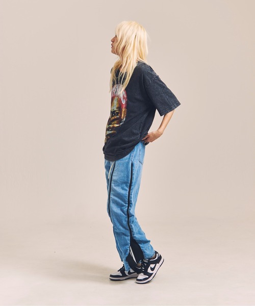 galliano グラフィックプリントデニム galliano グラフィックプリントデニム