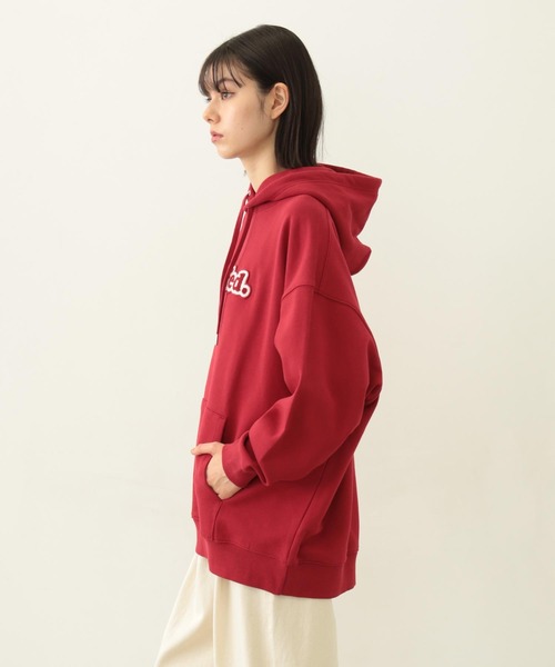 MILKFED.（ミルクフェド） パーカー COOPER LOGO WIDE SWEAT HOODIE