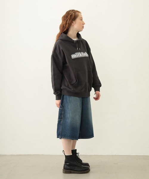 MILKFED.（ミルクフェド） パーカー COOPER LOGO WIDE SWEAT HOODIE
