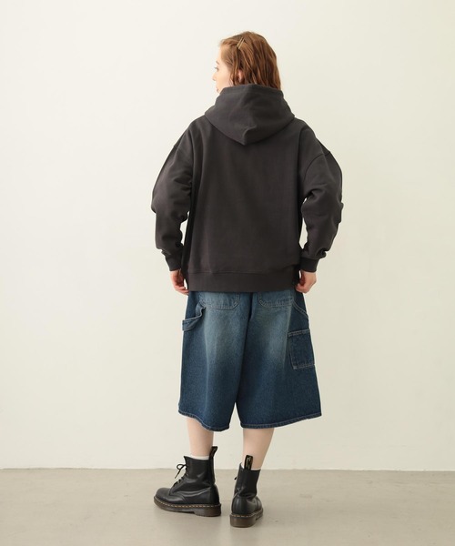 MILKFED.（ミルクフェド） パーカー COOPER LOGO WIDE SWEAT HOODIE