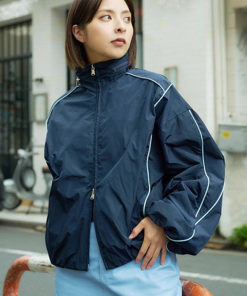 DURAS（デュラス） ブルゾン アウター フードスカーフ付2WAYブルゾン